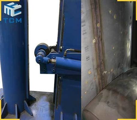 Custom Steel Tank Longitudinal Weld Planisher Seam Flatten Machine
