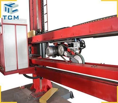 Automatic Weld Seam Steel Polish Grinder SS Tank Surfae Polishing Mcachine 18kw