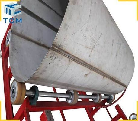 Automatic Weld Seam Steel Polish Grinder SS Tank Surfae Polishing Mcachine 18kw