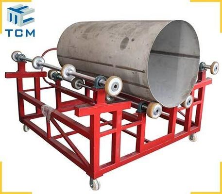 Automatic Weld Seam Steel Polish Grinder SS Tank Surfae Polishing Mcachine 18kw