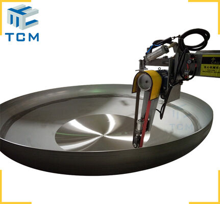 Stainless Steel Dished head Polishing Machine automatic steel surface polishing machine