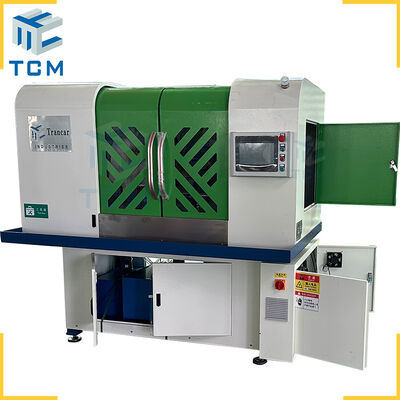 Inside elbow polish machine 90 degree bends PLC automatic polishing machine from Trancar Industries