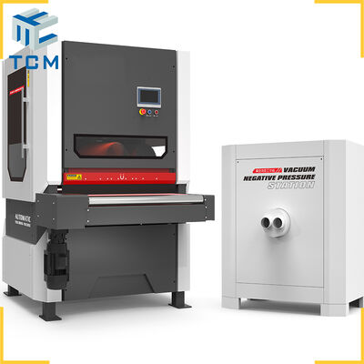 Steel workpieces metal works automatic sanding deburring polishing machine
