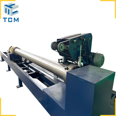 Steel pipe tube OD polishing machine automatic pipe rod exterior surface polishing machine from Trancar Industries