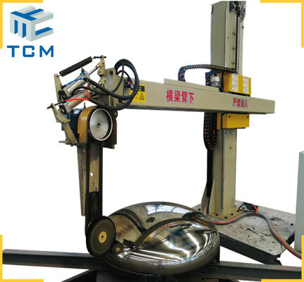 Steel dishes grinding machine lid automatic polishing machine