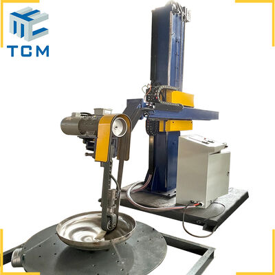 Steel dishes grinding machine lid automatic polishing machine