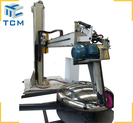 Stainless Steel Dished head Polishing Machine automatic steel surface polishing machine