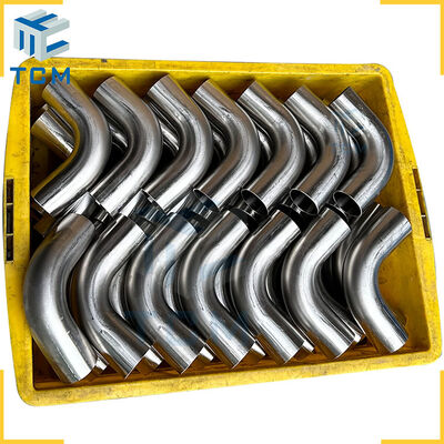 Inside elbow polish machine 90 degree bends PLC automatic polishing machine from Trancar Industries