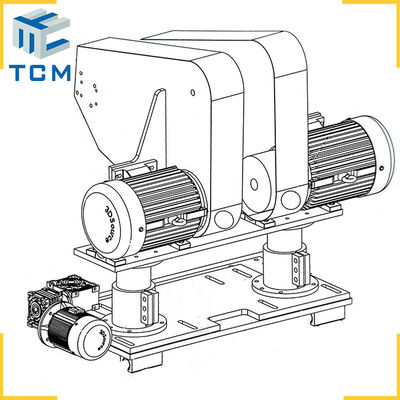 Carbon Steel Solid Round Bar PISTON ROD automatic Grinding polishing Machine 