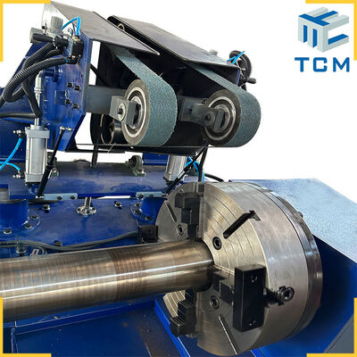 Carbon Steel Solid Round Bar PISTON ROD automatic Grinding polishing Machine 