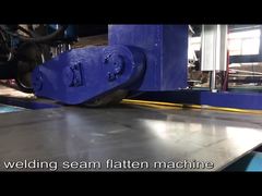 PLC Automatic Weld Planisher For Steel Sheet Tank Shell Surface Longitudinal Welds Finishing